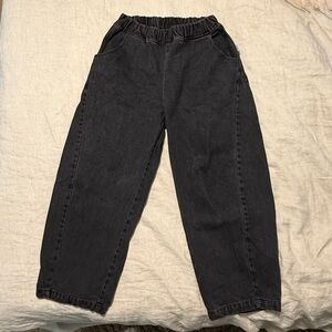 Le bon shoppe arc pants L black denim